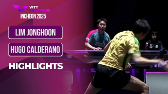 Lim Jonghoon vs Hugo Calderano - WTT Champions Incheon 2025