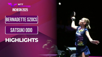 Bernadette Szocs vs Satsuki Odo - WTT Champions Incheon 2025