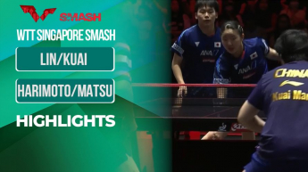 Lin-Kuai vs Harimoto-Matsushima - WTT Singapore Smash 2025