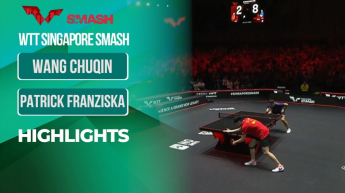 Wang Chuqin vs Patrick Franziska - WTT Singapore Smash 2025