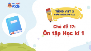 Tiếng Việt Lớp 2 - Bộ sách Chân trời sáng tạo - Chủ đề 17: Ôn tập Học kỳ 1